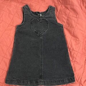 GAP Black Denim Dress